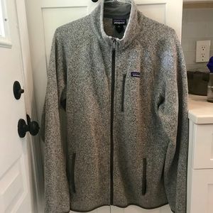 Patagonia Better Sweater full zip. In Stonewash.